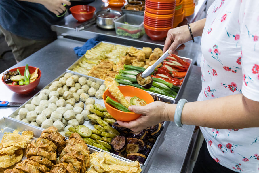 comida callejera china